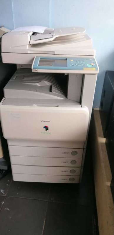 Heavy Duty Color Canon Printer iRC3580Ne, Copy, Print, Scan, Fax, Networking, Price Worth 30 000