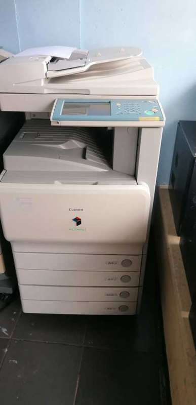 Heavy Duty Color Canon Printer iRC3580Ne, Copy, Print, Scan, Fax, Networking, Price Worth 30 000