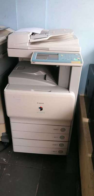 Heavy Duty Color Canon Printer iRC3580Ne, Copy, Print, Scan, Fax, Networking, Price Worth 30 000
