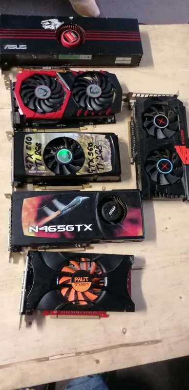 Faulty Graphic Cards for Gamers, 4GB, 2GB, 4GB, 2GB, 1GB and more