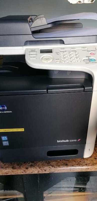 Konica Minolta All in One Color, Scan, Copy, Print, Fax, LAN, USB, Networking, Worth Price R63 500