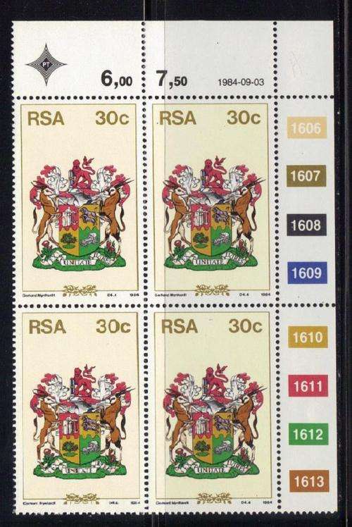 R.S.A. CONTROL BLOCK  SACC 574 1984