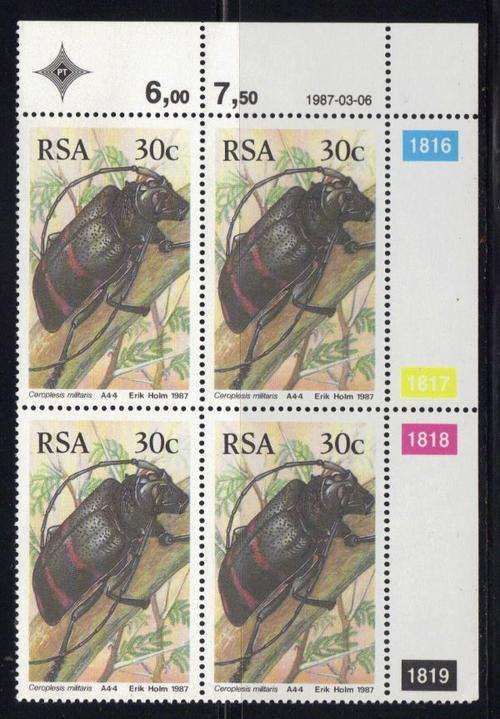 R.S.A. CONTROL BLOCK  SACC 623 1987