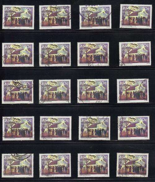 R.S.A. STAMPS AS PER SCAN