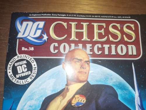Lex Luther DC comic`s Chess collection piece no 38
