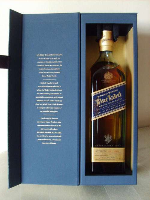 Johnnie Walker Blue Label.NEW TYPE BIG BOTTLE.BRAND NEW IN BOX! FREE DELIVERY IN 20Km AROUND JHB!