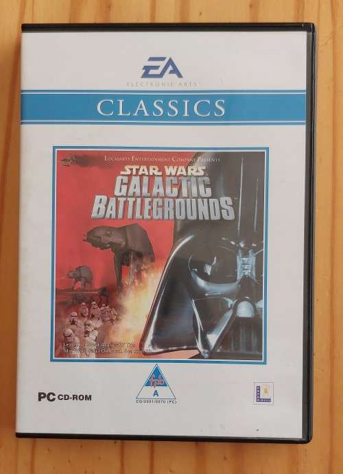 Star Wars: Galactic Battlegrounds (PC CD)