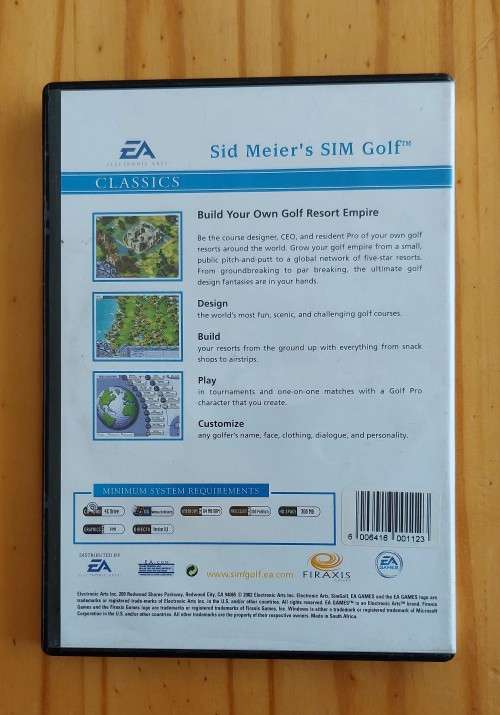Sid Meier`s Sim Golf (PC CD)