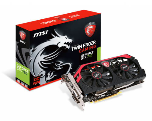 MSI GTX 760 2GB Twin Frozr
