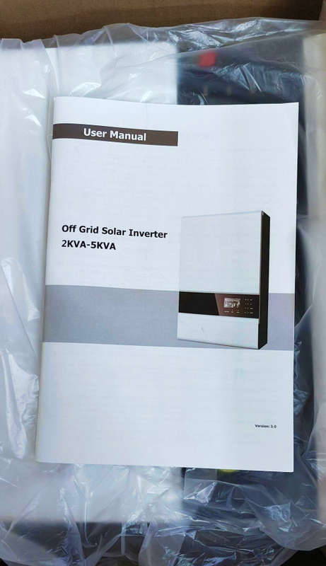 Solarway 3000VA/3KVA 48V Hybrid Solar Off-grid Grid-tied Pure Sine Wave Inverter
