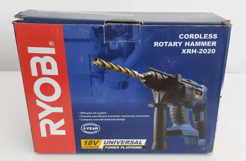 Ryobi Cordless Hammer Drill with Battery (XRH-2020) *faulty* PLEASE READ
