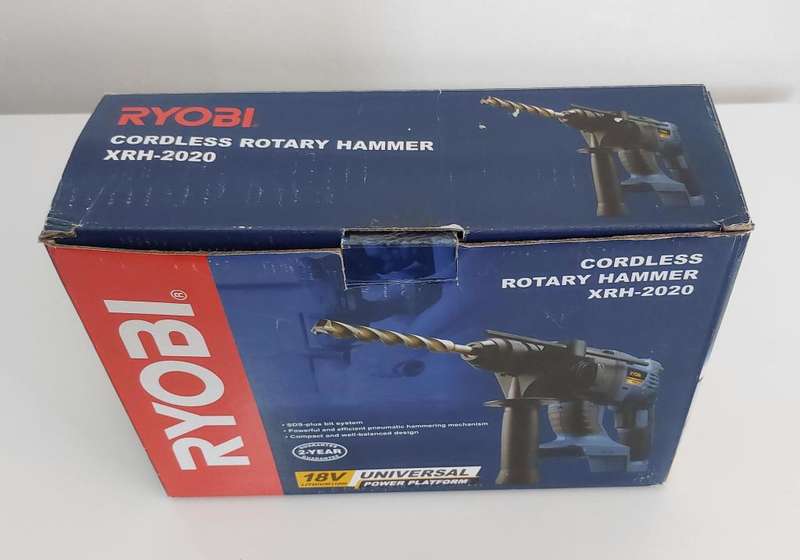 Ryobi Cordless Hammer Drill with Battery (XRH-2020) *faulty* PLEASE READ
