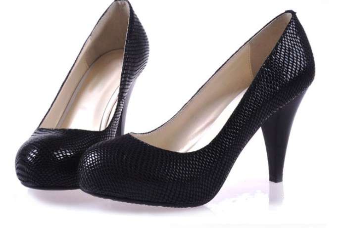 *Comfort* *Office Lady* Genuine leather Platform High Heel