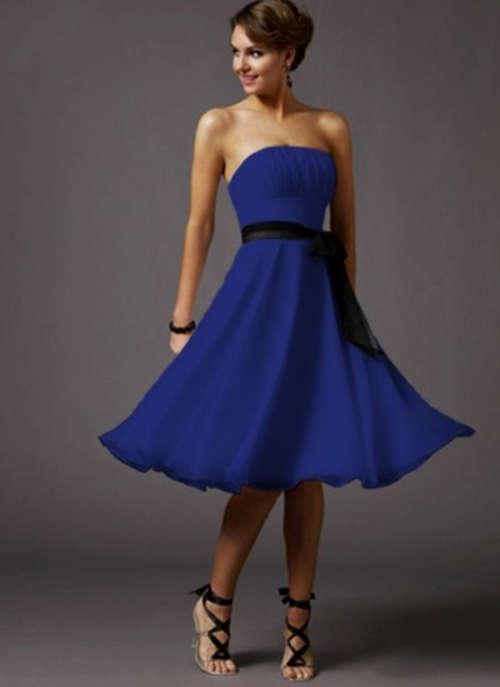 *Special* Chiffon Cocktail Dress with Ribbon, Bridesmaids dress Available in 12 colour