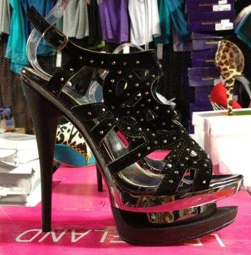 ***Sale***! Short in Sizes, Limited Stock Stunning Diamented High Heel Sandal Size 3-6