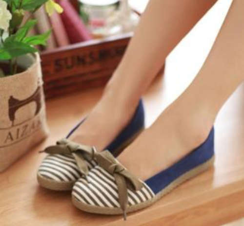 ***HOTSALE***! Limited Stock Cute Comfort Flat Pump in Blue / Pink