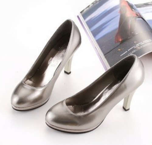 Limited Stock! Office Lady Patent High Heel in Black/White/Beige/Red/Electric Grey Size 2-6