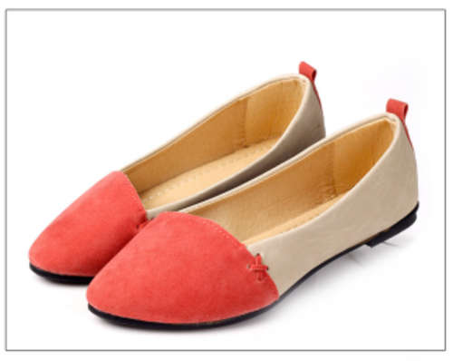 ***Sale***! Limited Stock Comfort Flat Pump in Orange/ Blue / Grey / Black / 2-6