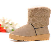 Limited Stock! Quality Cute Short Boot in Beige / Tan size 3-7