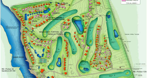 Location of unit 231A in the resort
