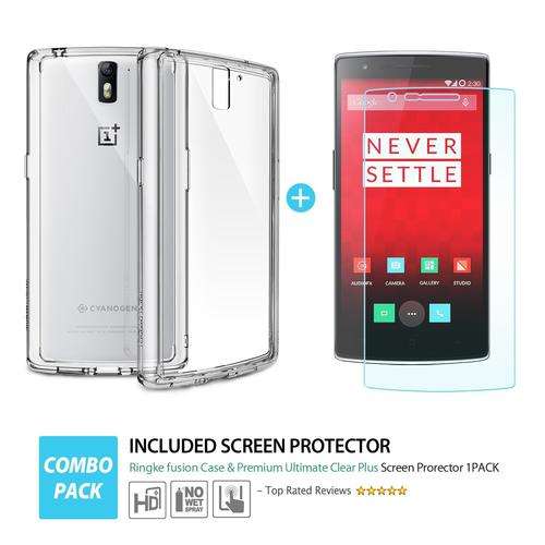 OnePlus 1+ Ringke Fusion case cover | Free screen protector