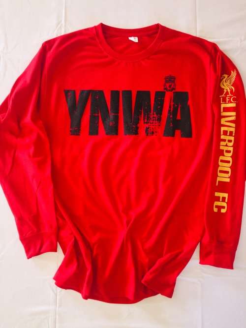 Liverpool FC Longsleeve T-shirt YNWA Red Large / XLarge