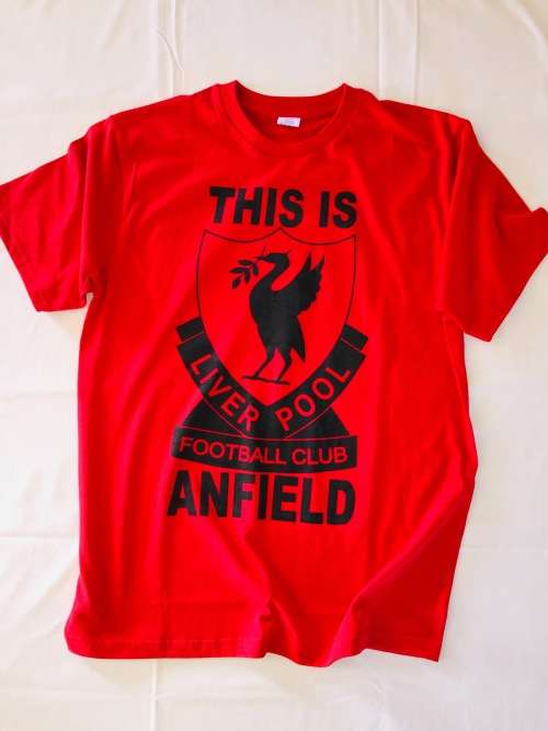 Liverpool FC Shortsleeve T-shirt THIS IS ANFIELD - Large