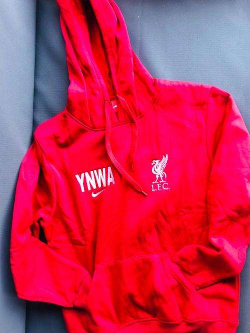 LIVERPOOL FC HOODIE - YNWA - LARGE