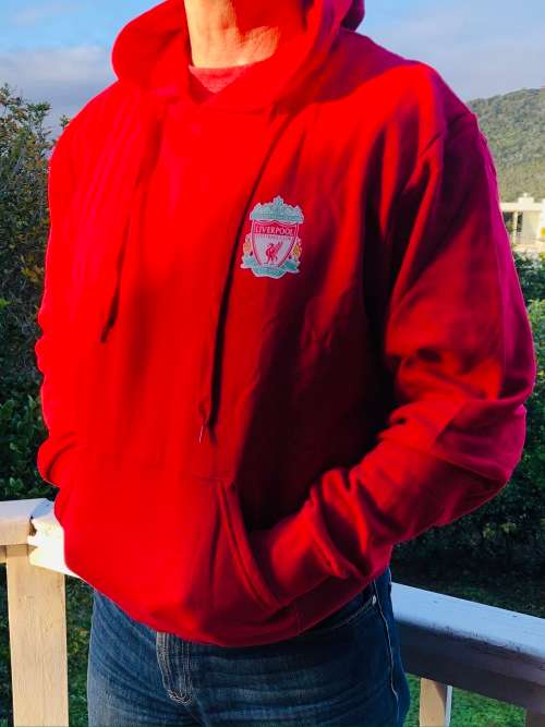 LIVERPOOL FC HOODIE - YNWA - X-LARGE