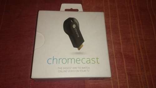 Chrome cast online video to TV adapter