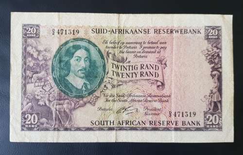 G Rissik 1st Issue Twenty Rand Note
