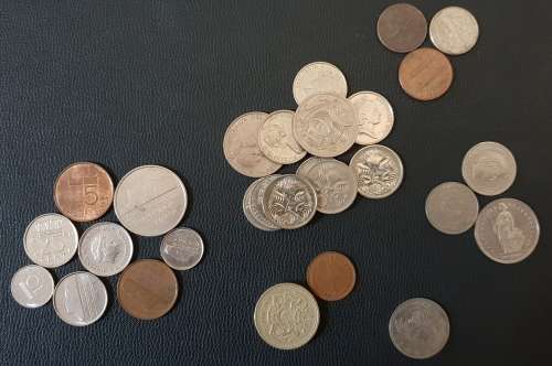 Dutch, English, Australian mixed coins