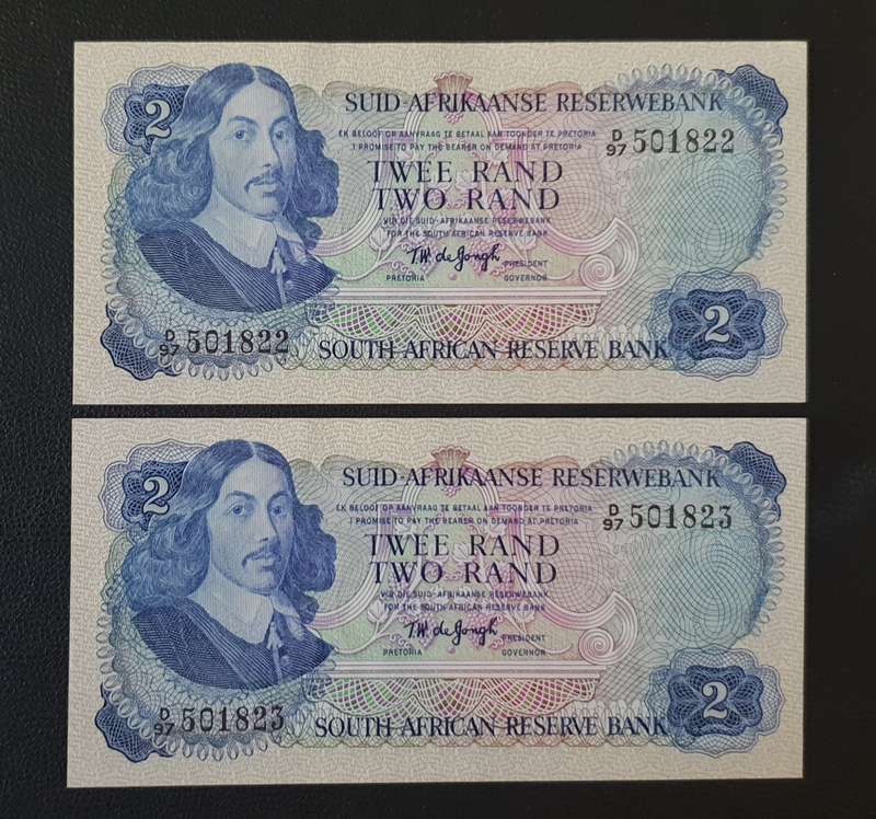 T W de Jongh R 2. 2nd Series in sequence. Excellent condition aUnc. Low start price.
