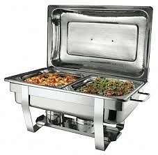 Double Pan Chafing Dish Food Warmer