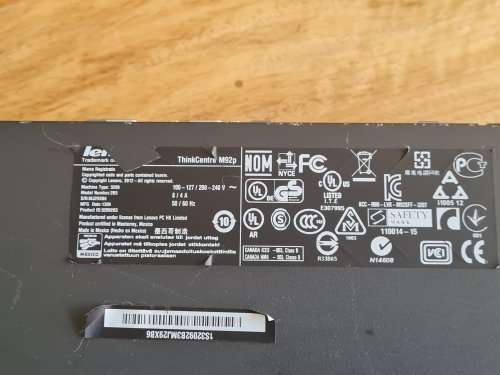 Lenovo ThinkCentre M92P Desktop PC