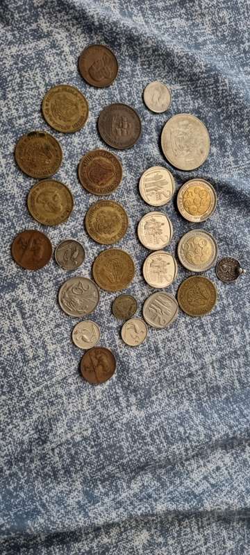 130+ Old Coins and Tokens