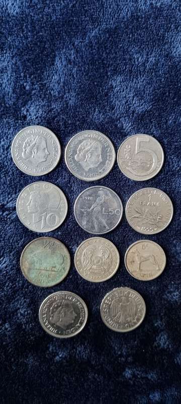 48 Coins from Europe