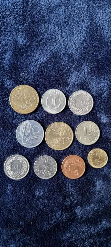 48 Coins from Europe