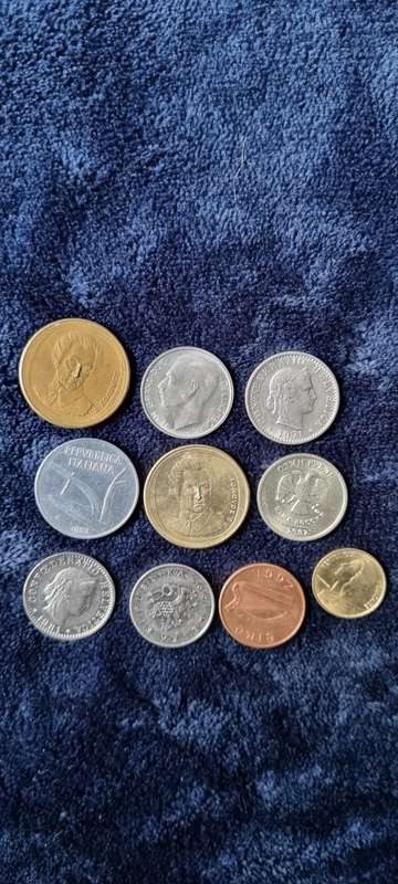48 Coins from Europe