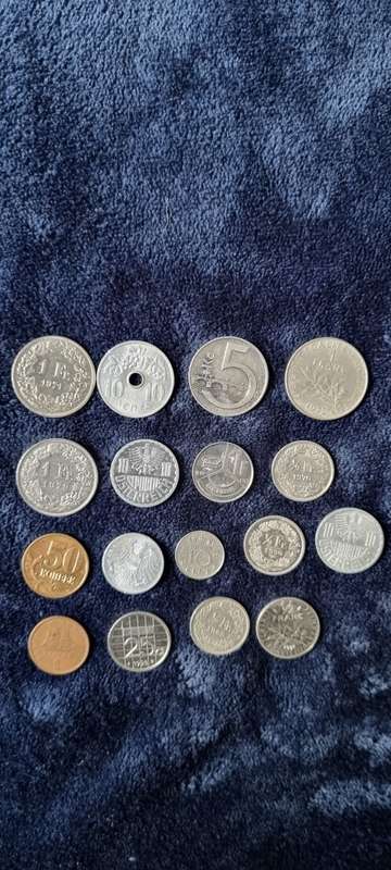 48 Coins from Europe