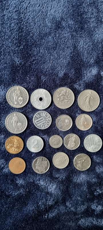 48 Coins from Europe