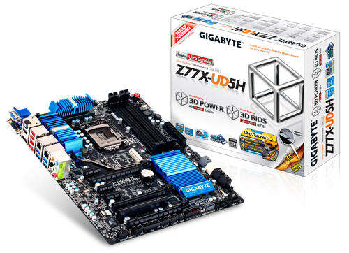 GIGABYTE GA-Z77X-UD5H Z77 LGA1155 Gaming Board!!