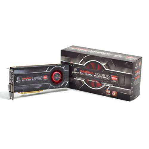 XFX AMD Radeon HD 6870 1GB DDR5 GPU 940Mhz Black Edition