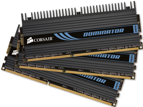 Corsair DOMINATOR RAM 6GB Kit, 3 x 2GB sticks