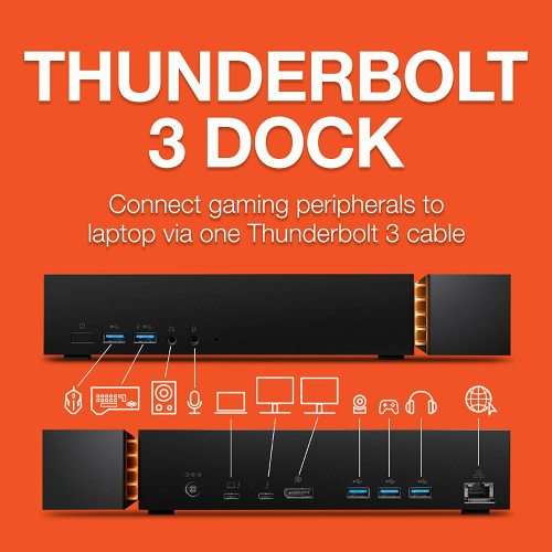 Seagate Firecuda Gaming Dock 4TB External Hard Drive  Thunderbolt 3