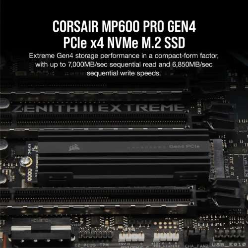 CORSAIR MP600 PRO 1TB M.2 NVMe PCIe Gen. 4 x4 SSD