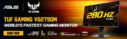 Asus TUF Gaming VG279QM 280Mhz**