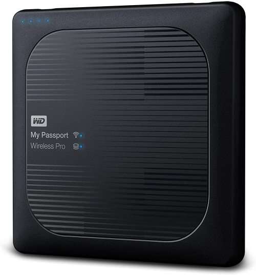 WD 3TB My Passport Wireless Pro Portable External Hard Drive, Wifi USB 3.0