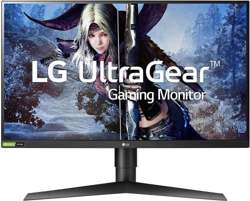 LG 27GL850-B 27  Ultragear QHD Nano IPS 1ms NVIDIA G-Sync Compatible Gaming Monitor