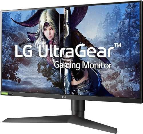 LG 27GL850-B 27  Ultragear QHD Nano IPS 1ms NVIDIA G-Sync Compatible Gaming Monitor